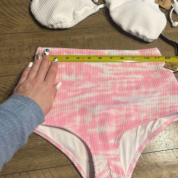 NWT Victoria’s Secret PINK high waist Bikini size Medium and Large - Picture 17 of 17